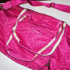 Pink Kate Spade Overnight Bag